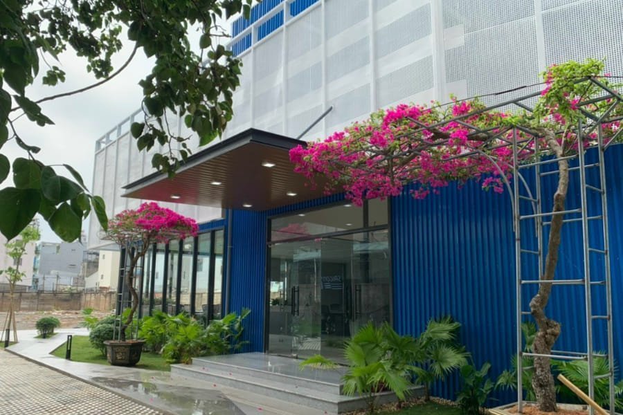 Khối văn phòng Saigon Tel Quận 4