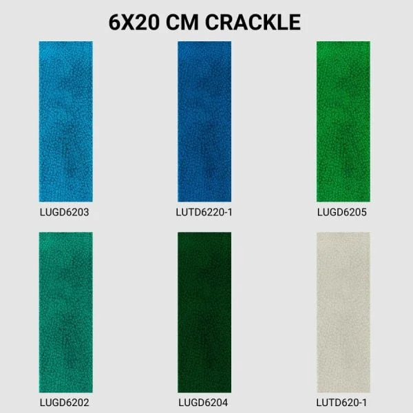 6X20 CM CRACKLE