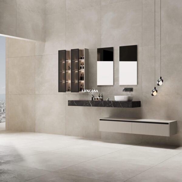 Gạch giả xi măng mờ 60x60 LUCT01