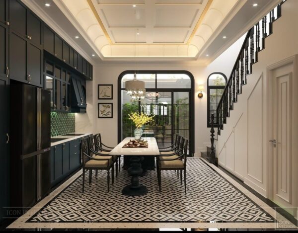 LU2089 lát nền phòng bếp 2