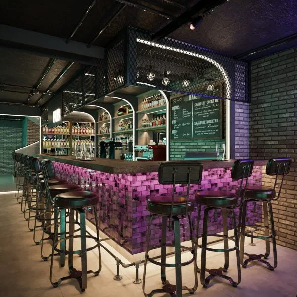 LUVM5106 ốp quán bar.