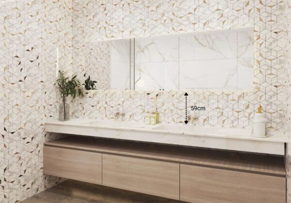 mosaic lục giác 1