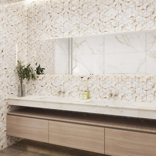 mosaic lục giác 14