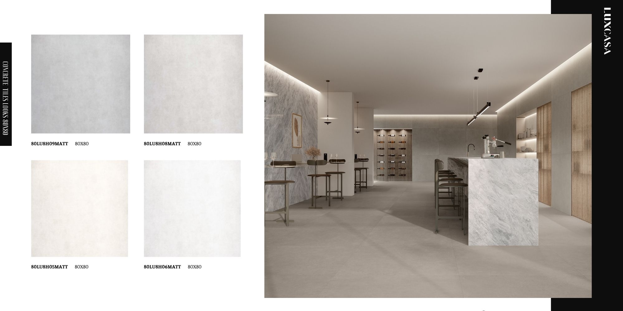 Bộ sưu tập xi măng H05, H06, H08, H09