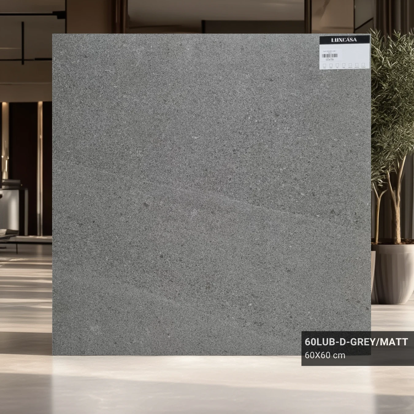 Gạch giả đá 60×60 60LUB-D-GREY