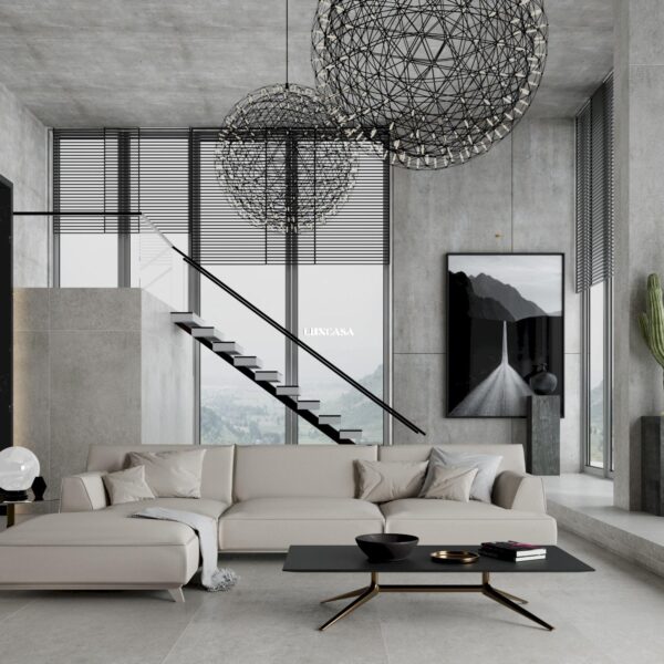 Gạch giả xi măng mờ 90x180 LUVL04G