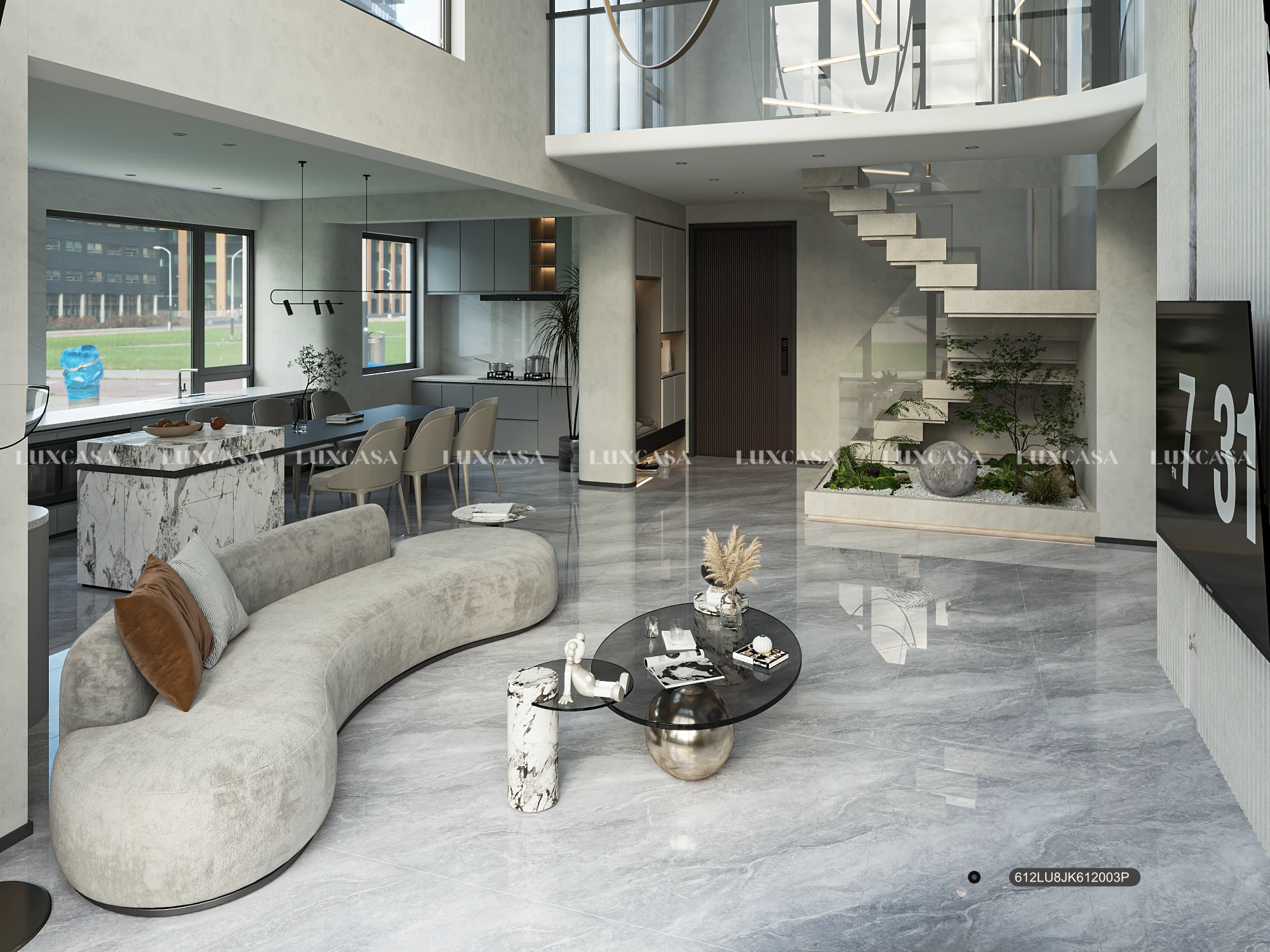Gạch lát sàn chính 60x120 612LU8JK612003P