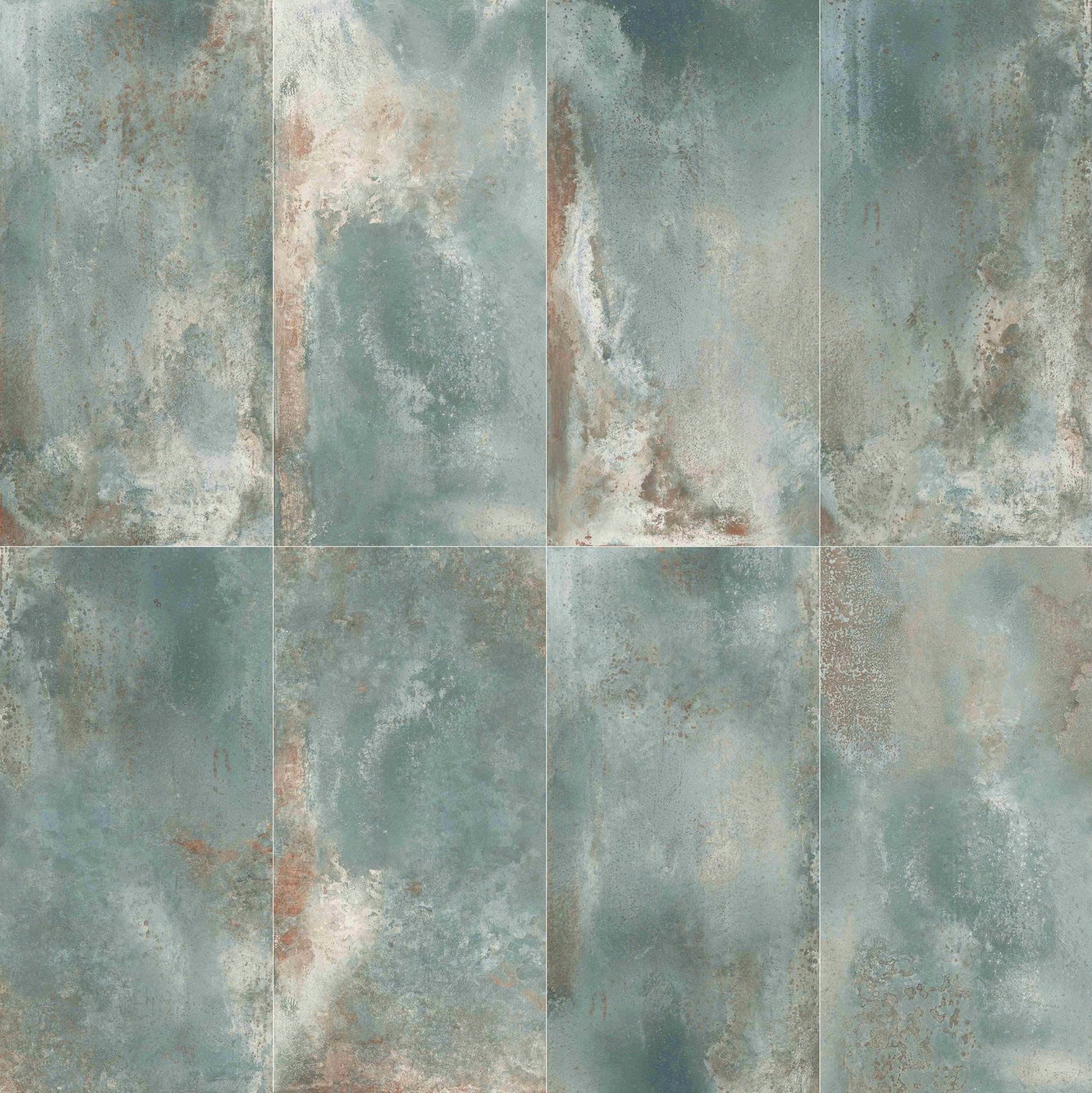 Mẫu gạch ốp rỉ sét 60x120 612LUMET06