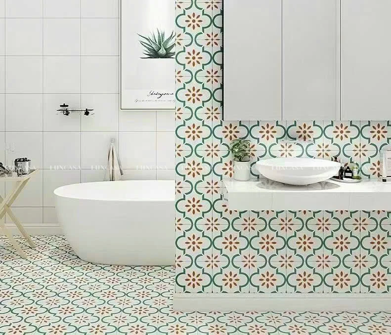 Gạch lát bông cổ điển 20x20 LUF2110