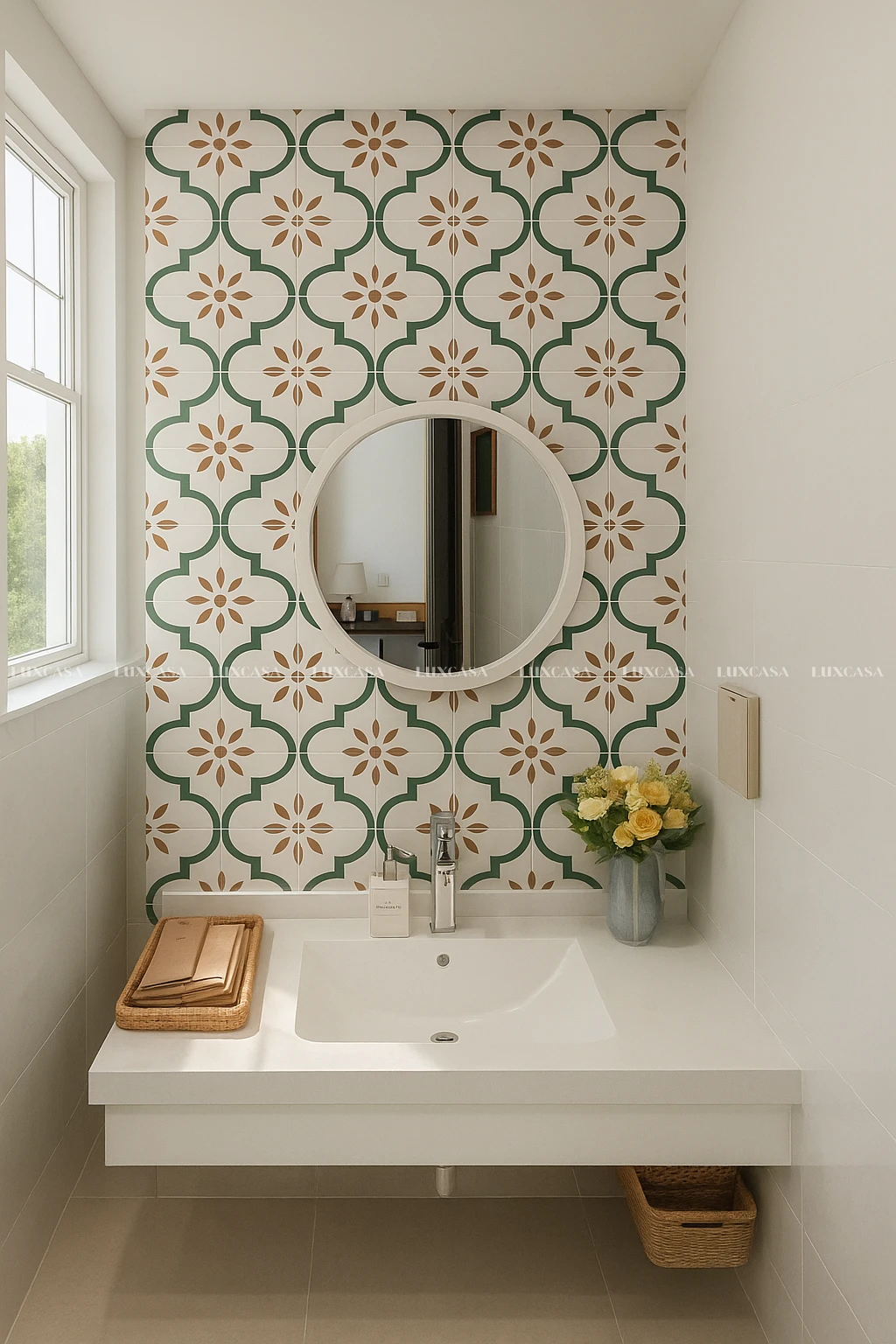 Gạch lát bông cổ điển 20x20 LUF2110