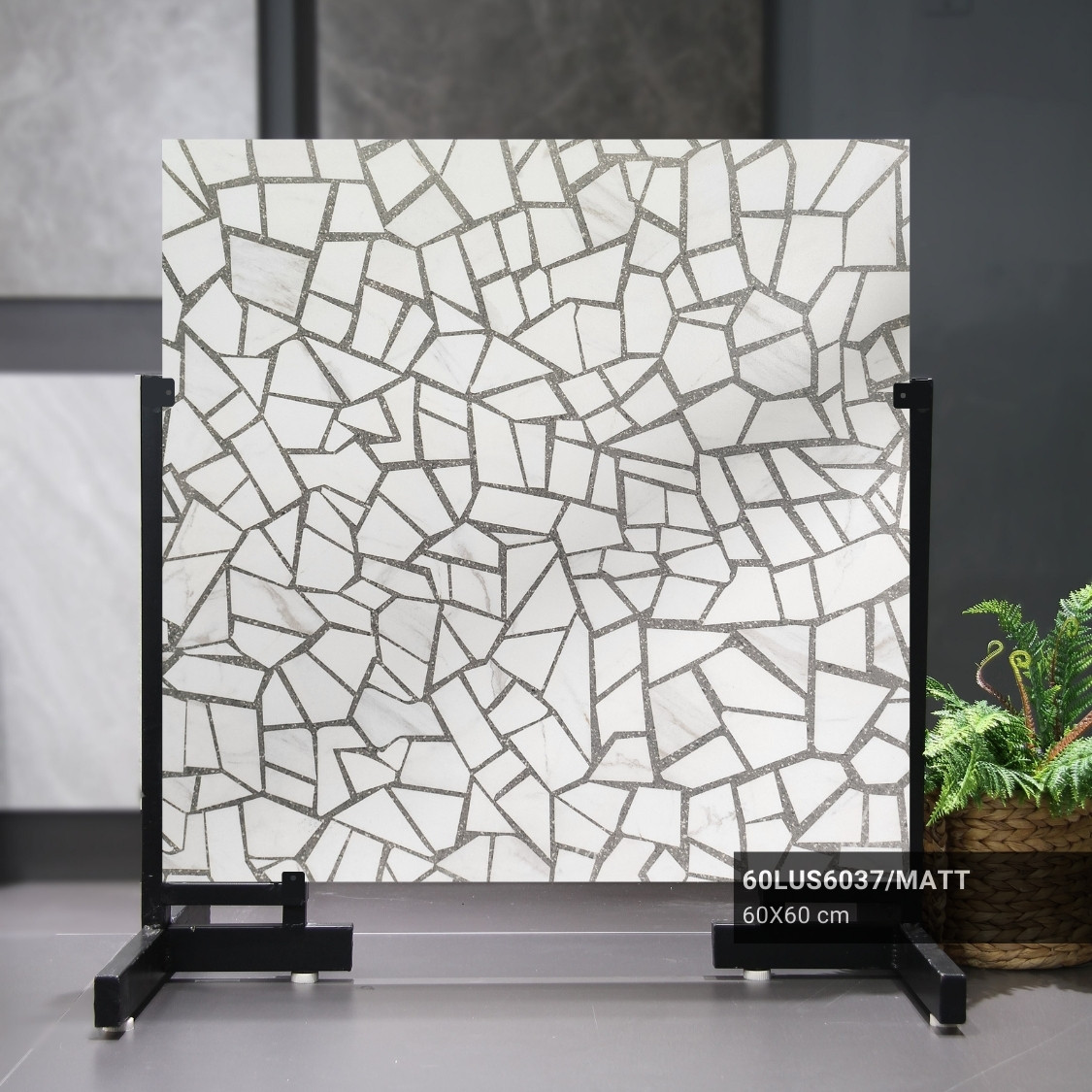 Gạch terrazzo hạt lớn 60×60 60LUS6037