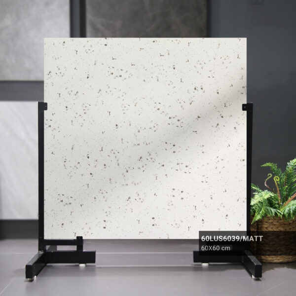 Gạch terrazzo màu trắng 60×60 60LUS6039