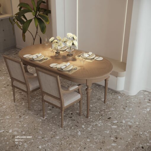 Gạch terrazzo mờ 600x600 LUPIZZARO LIGHT