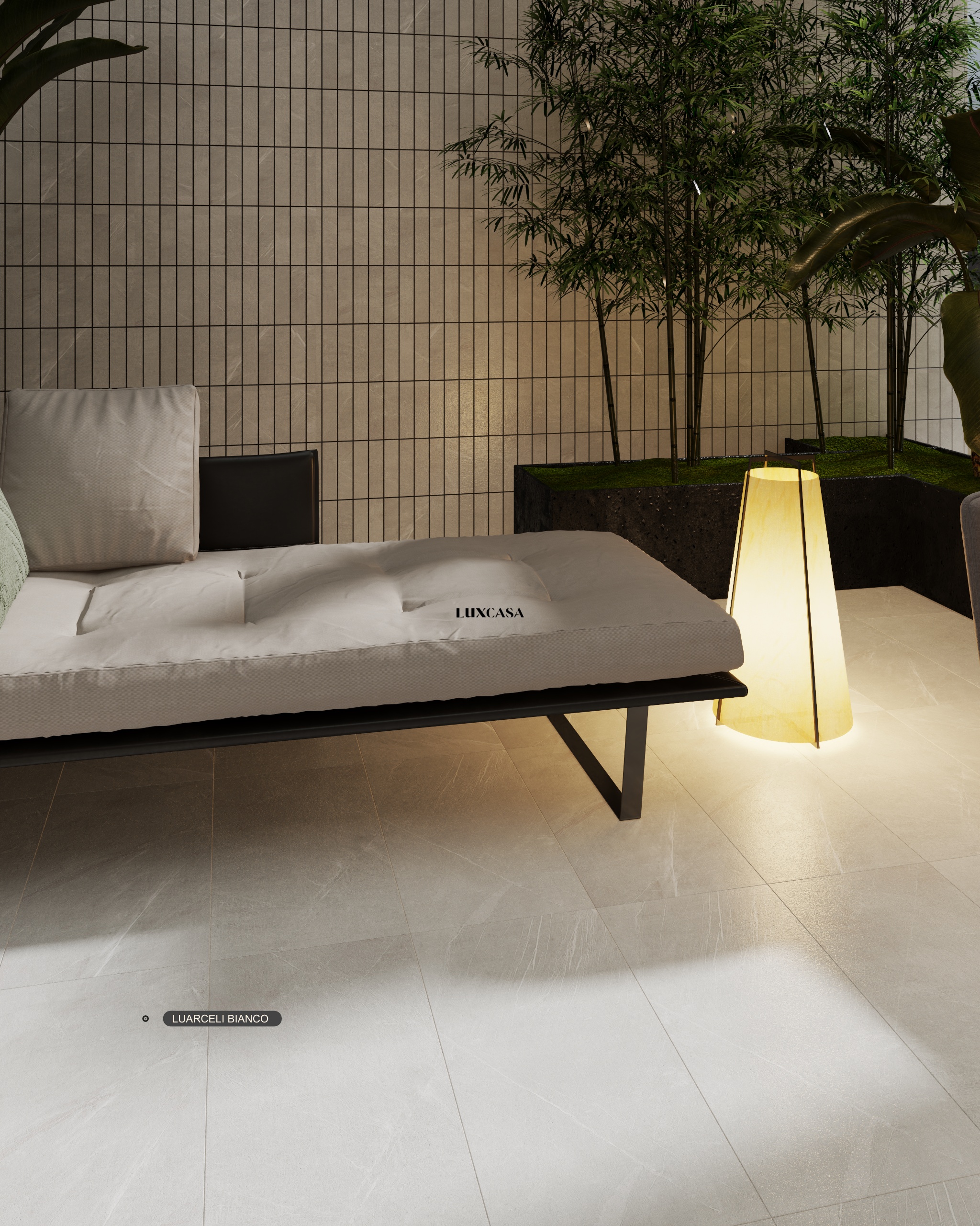 Mẫu gạch xương đá porcelain 360LUARCELI-BIANCO