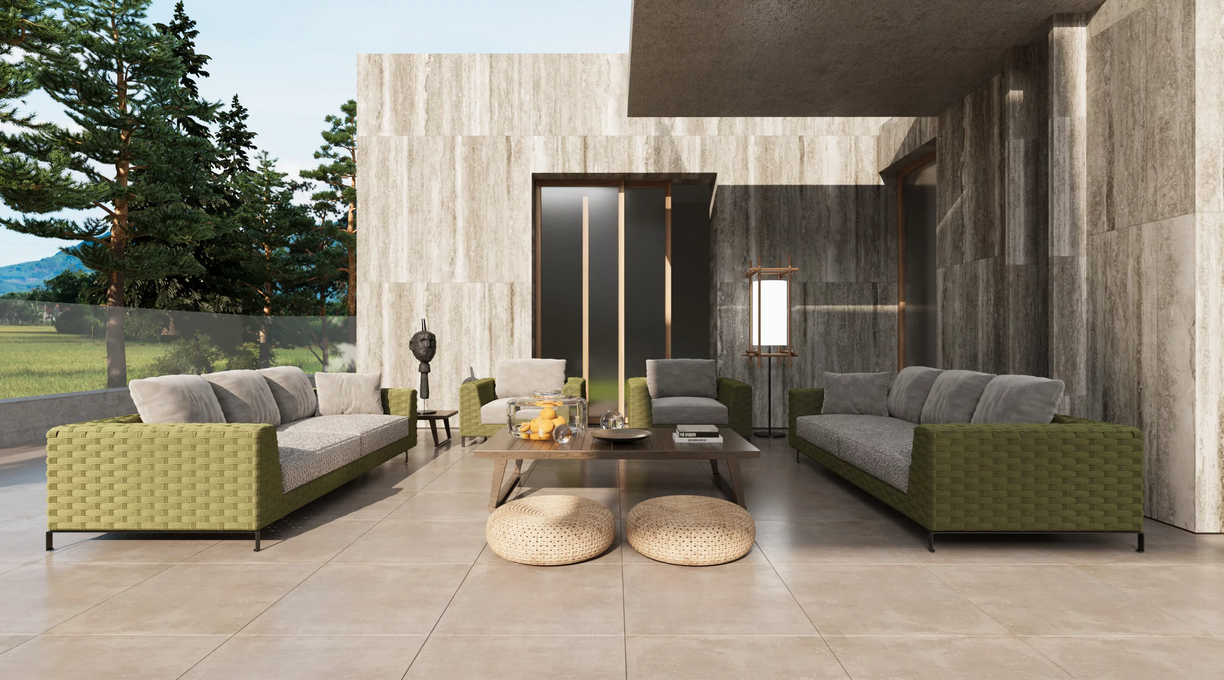 Gạch lát sân LULD6610 đẹp