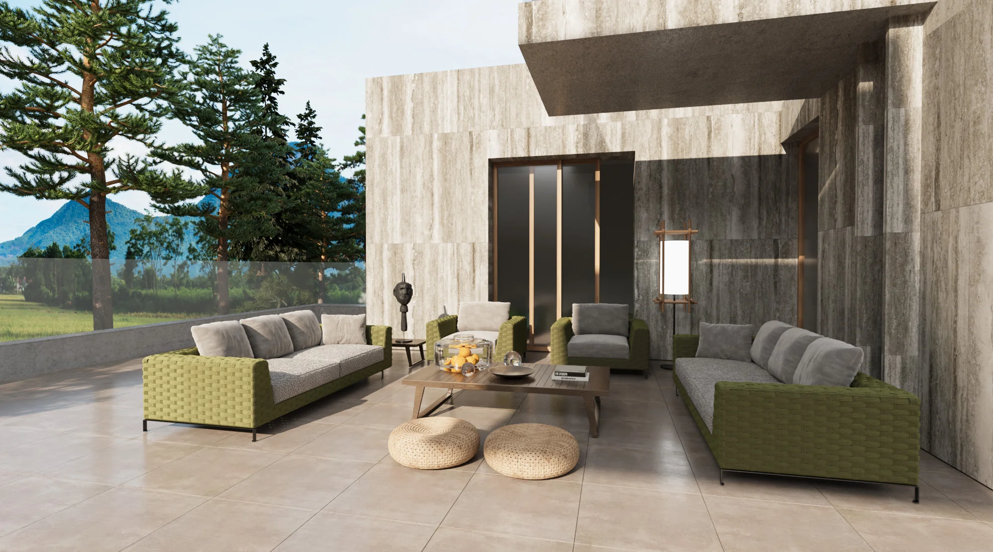 Gạch lát sân LULD6610 đẹp