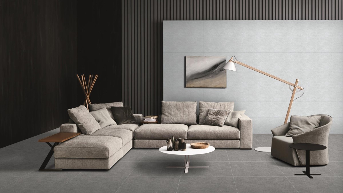 Gạch Viglacera 60x60 mang lại không gian sang trọng cho phòng khách với chất liệu và thiết kế hiện đại.