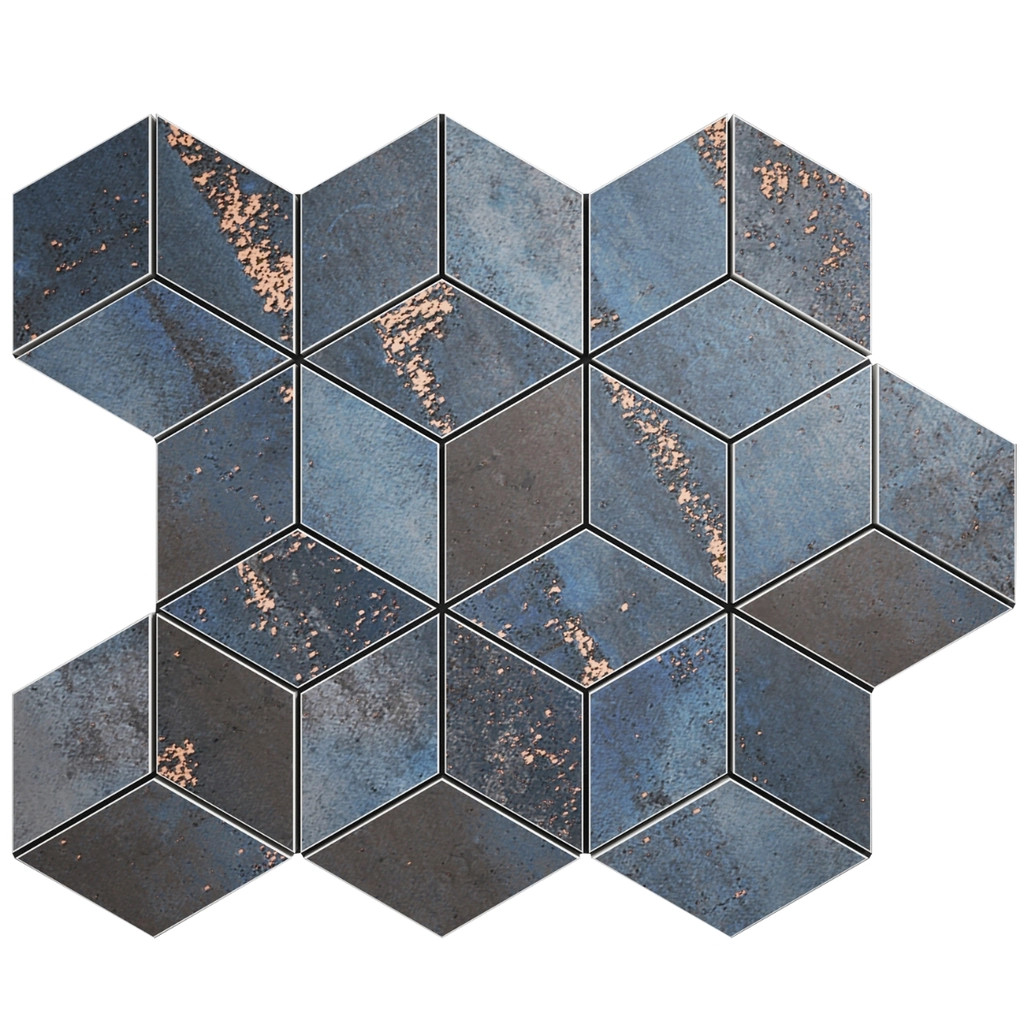 Gạch mosaic trang trí MOSAIC SAPPHIRE DIAMOND - METALLIC