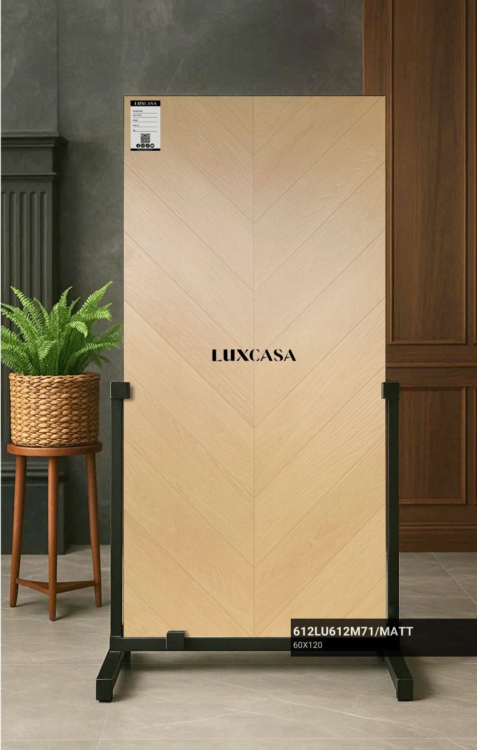 Gạch giả gỗ 60x120 612LU612M71