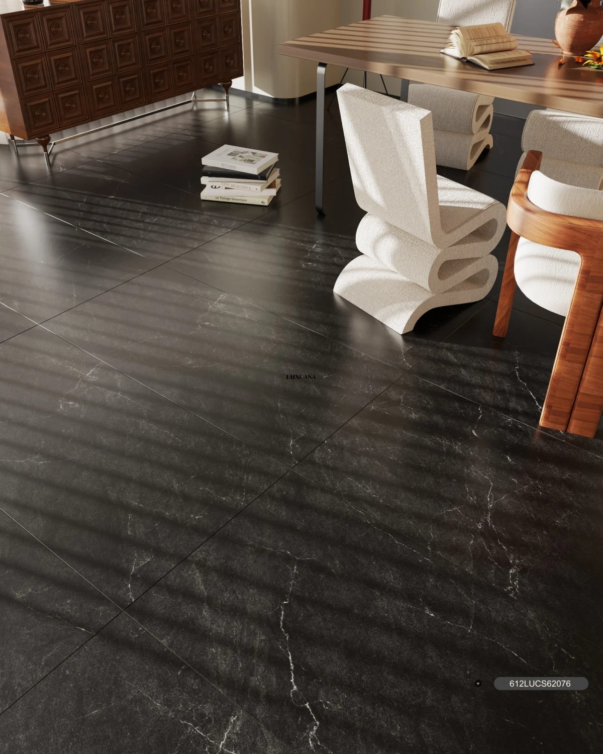 Gạch ốp lát màu đen 60x120 612LU62076