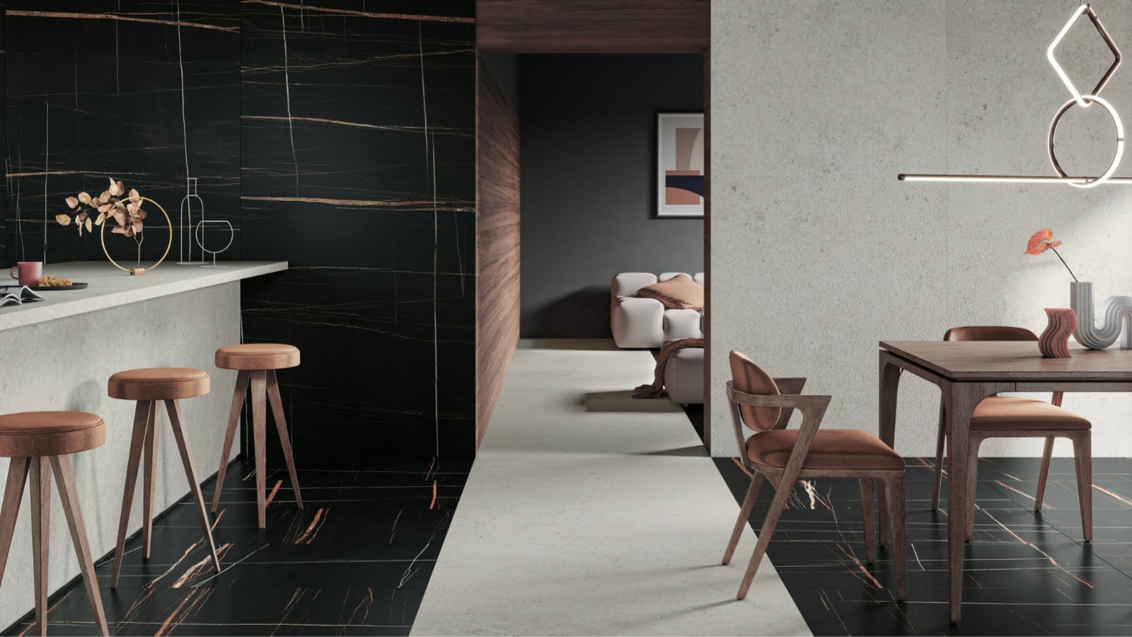 LUXCASA GACH OP TUONG