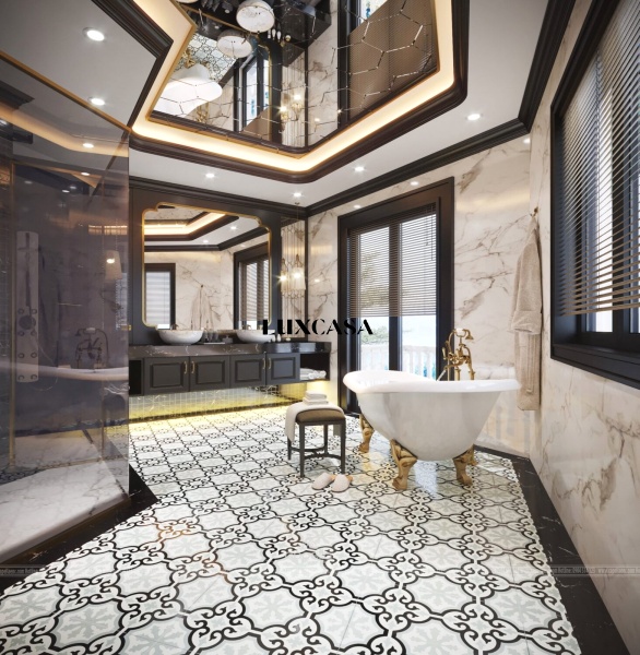 Mẫu gạch bông 20x20 đẹp của Luxcasa