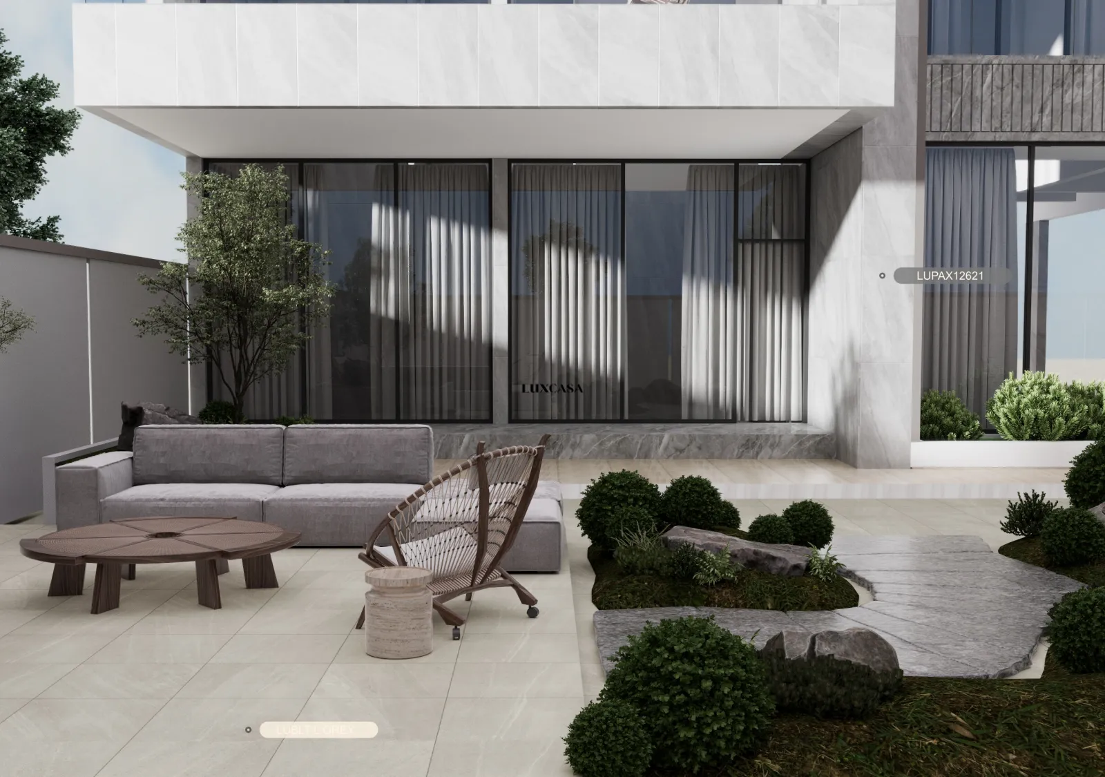 Gạc lát sân 60x60 LUBLT L GREY (1)