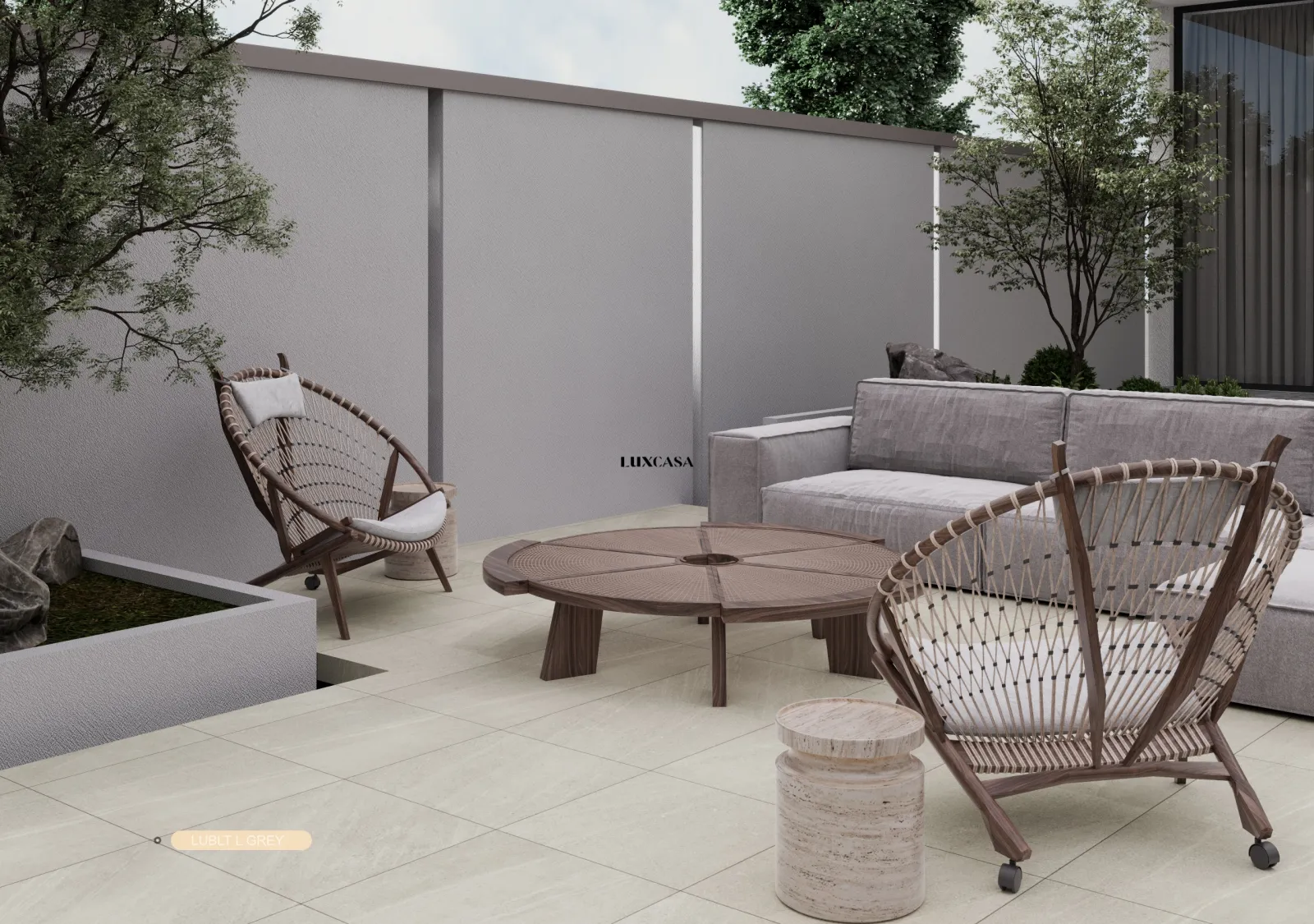 Gạc lát sân 60x60 LUBLT L GREY (2)