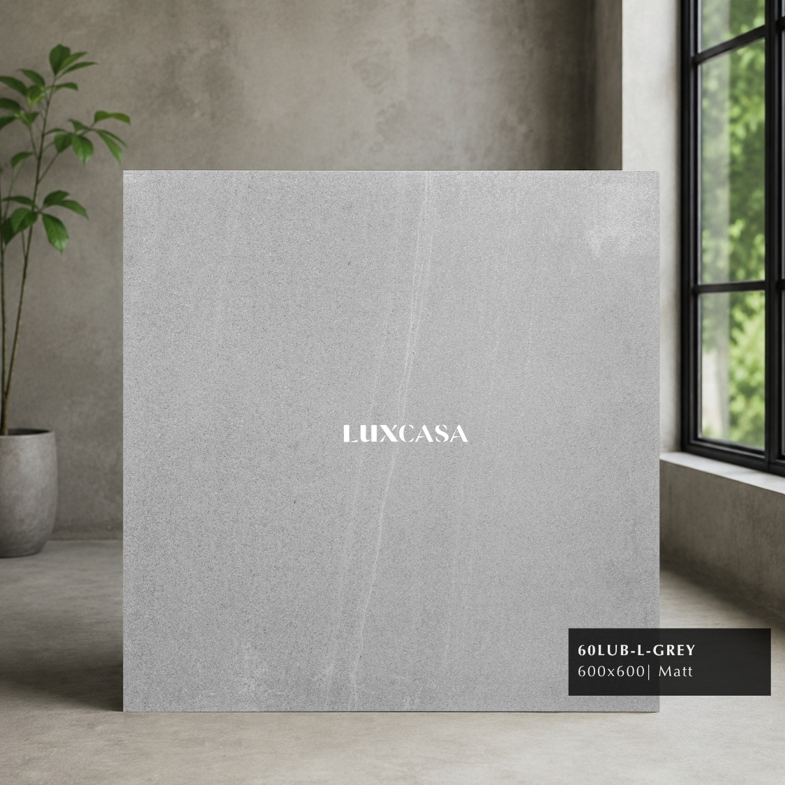 Gạch gỉa đá 600x600 60LUB-L-GREY