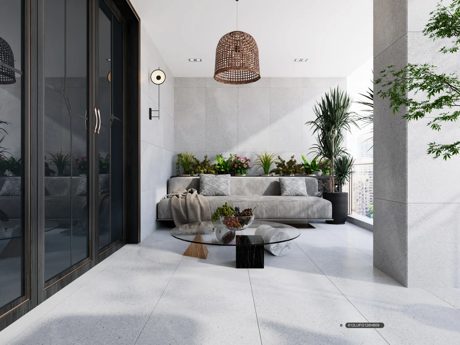 Gạch ốp lát ngoài trời 60x120 612LU126H809 (1)