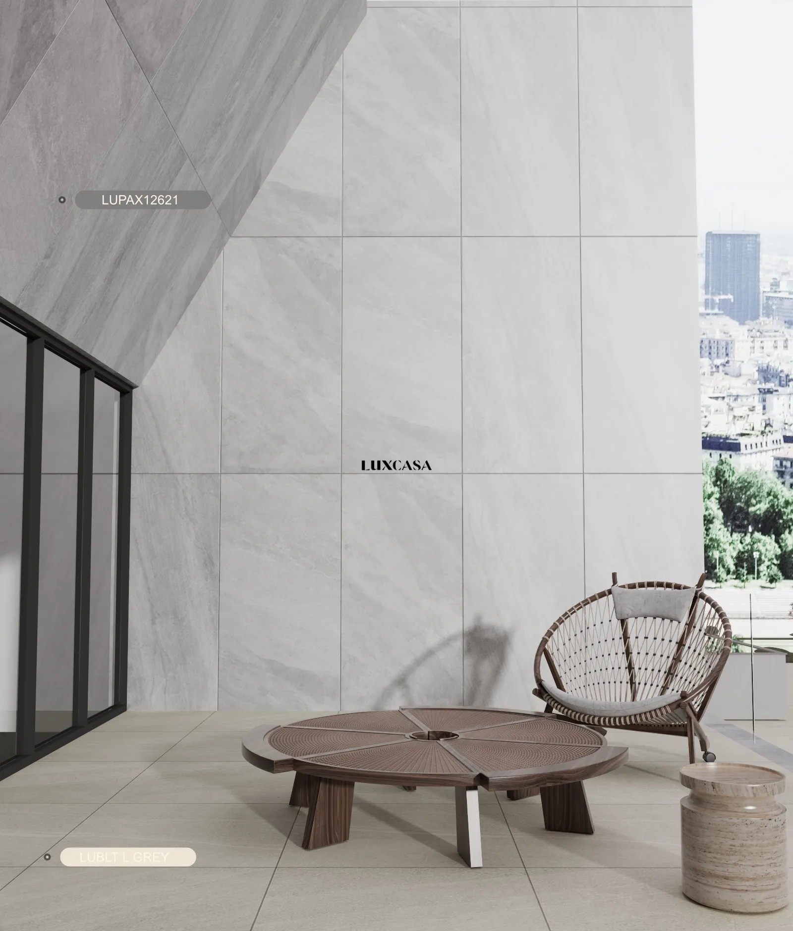 Gạch sàn 60x60 LUBLT L GREY