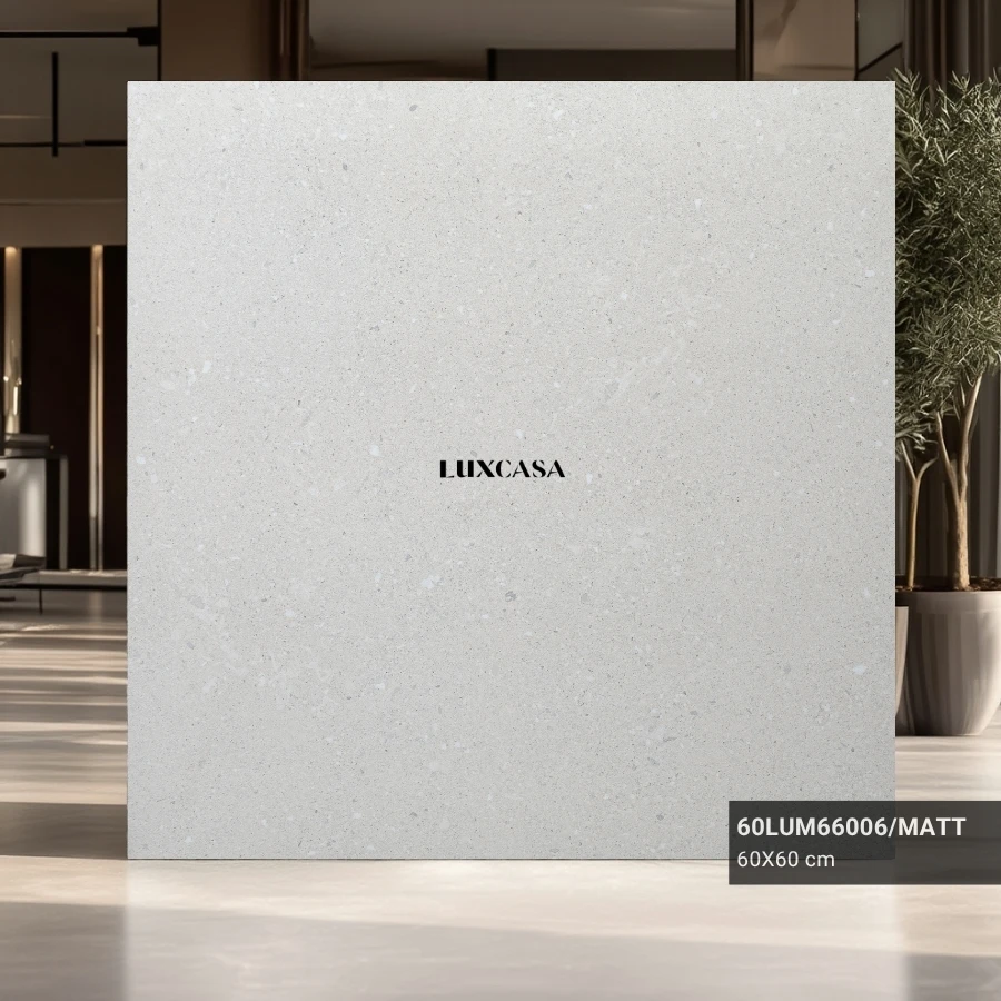 Mẫu gạch terrazzo 600×600 60LUM66006