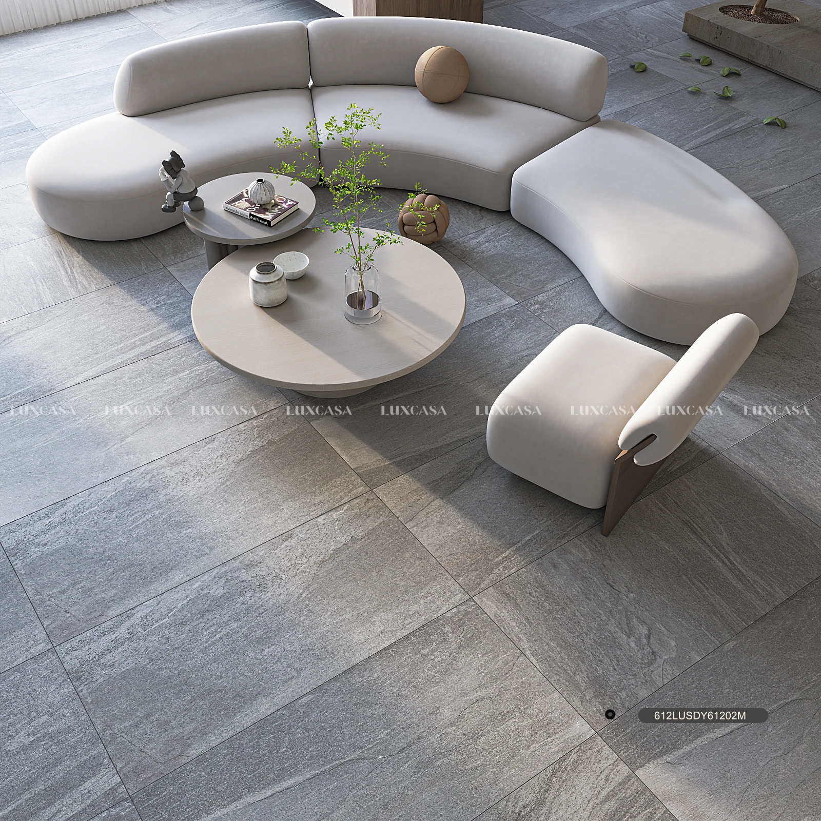 Gạch lát nền phòng khách 60×120 612LUSDY61202M