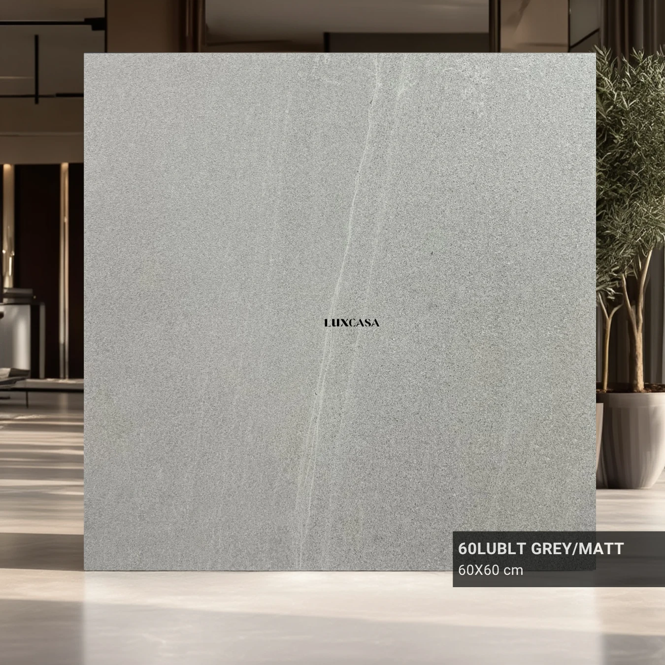 Gạch lát nền 60×60 màu xám 60LUBLT GREY
