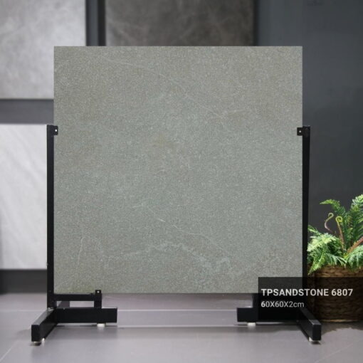 Hình thực tế gạch lót sân dày 2cm TPSANDSTONE 6807