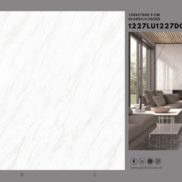 GẠCH KHỔ LỚN 120x270 1227LU1227DG11