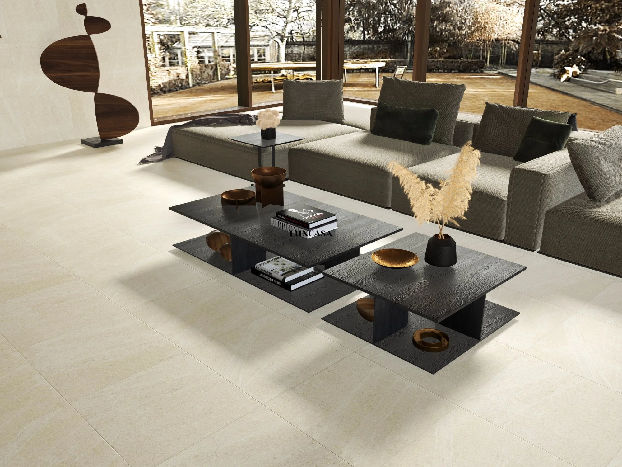 GẠCH LÁT NỀN 60x60 60LUBLT IVORY