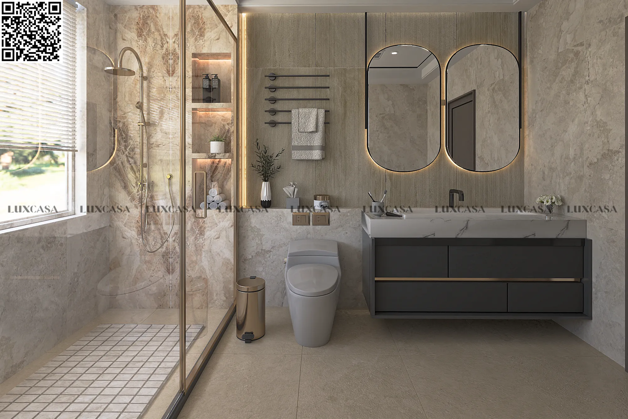 Gạch ốp tường 60x120 612LUD126222