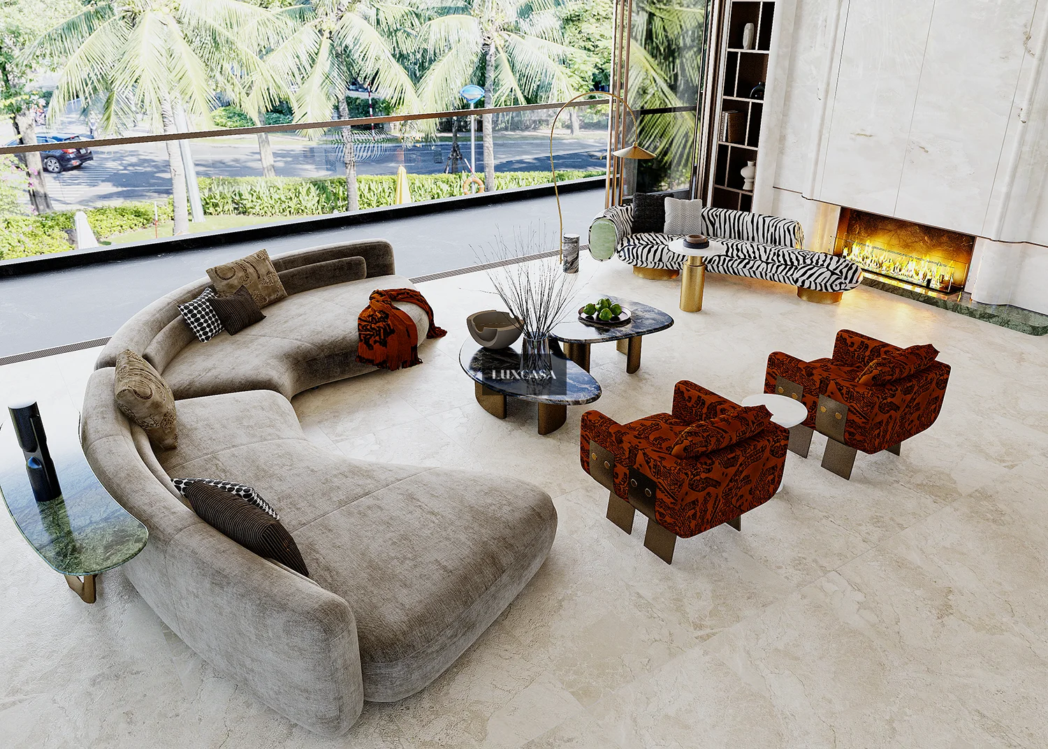 Gạch phòng khách 60x120 612LUPD126222