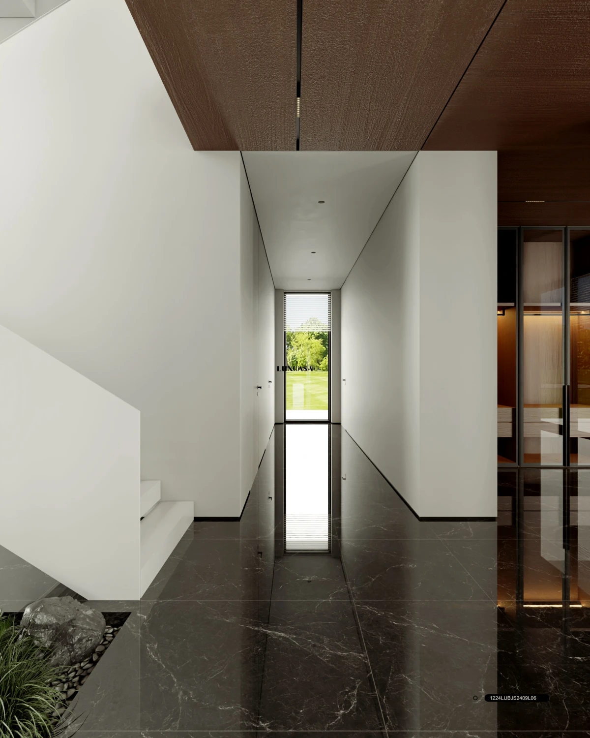 Gạch lát phòng khách 1200x2400 1224LUBJS2409L06