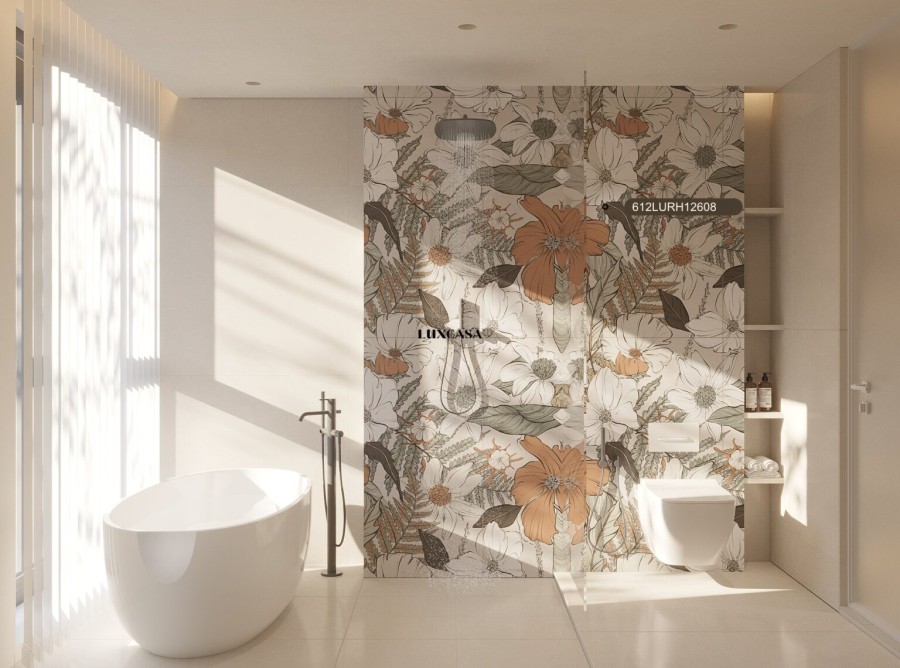 Gạch ốp nhà vệ sinh 60x120 612LURH12608