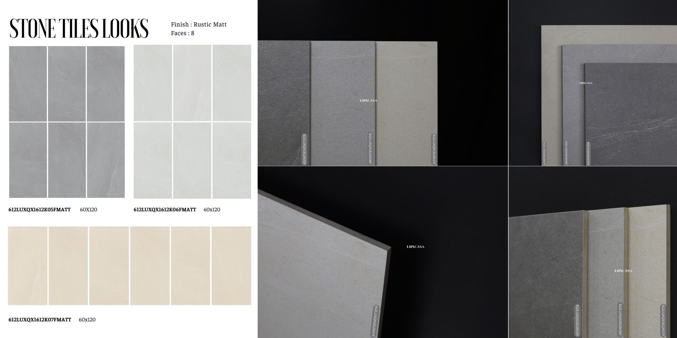 Bộ sưu tập 3 màu Sanstone