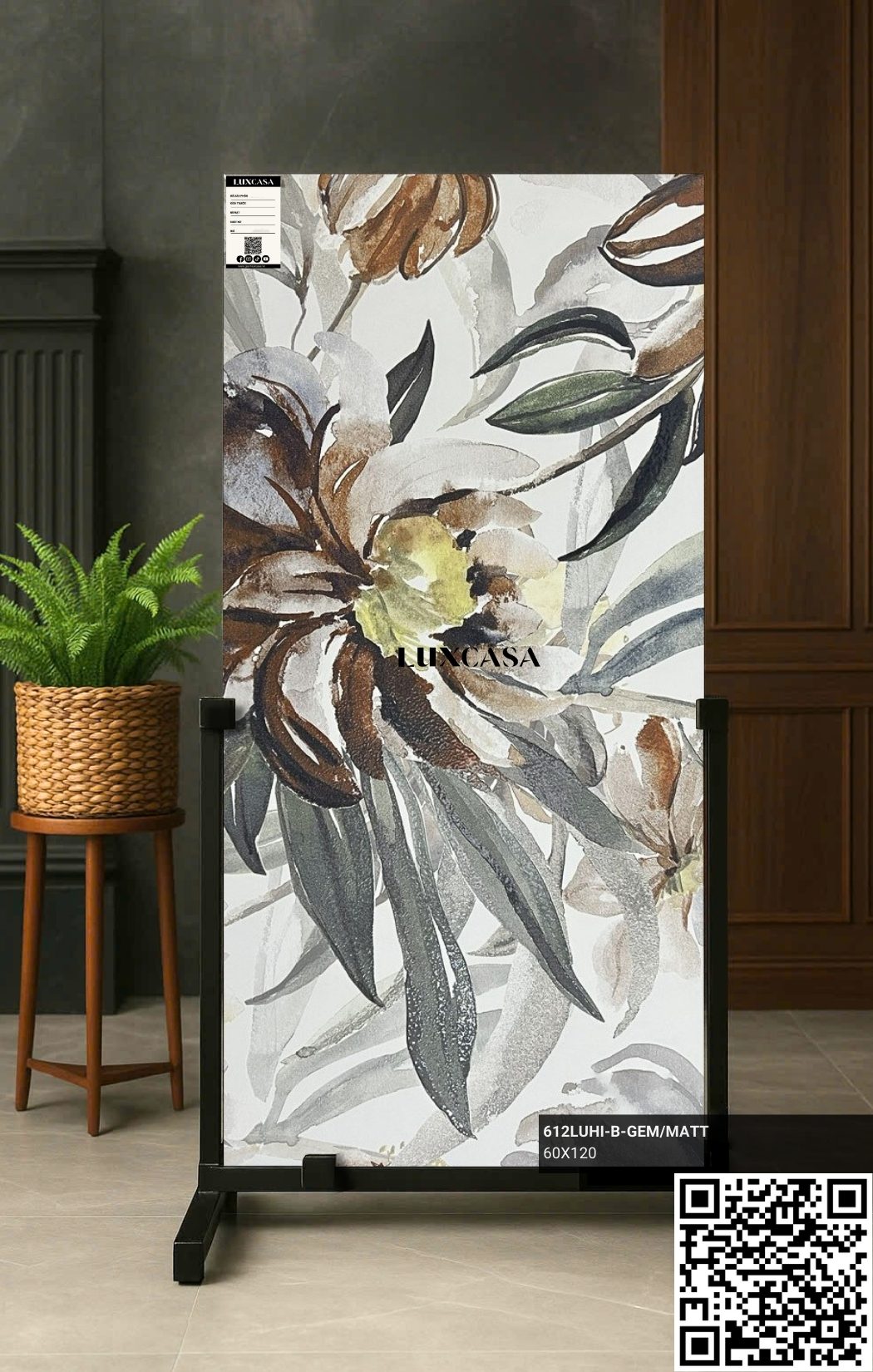 GẠCH TRANG TRÍ 60×120 612LUHI-B-GEM