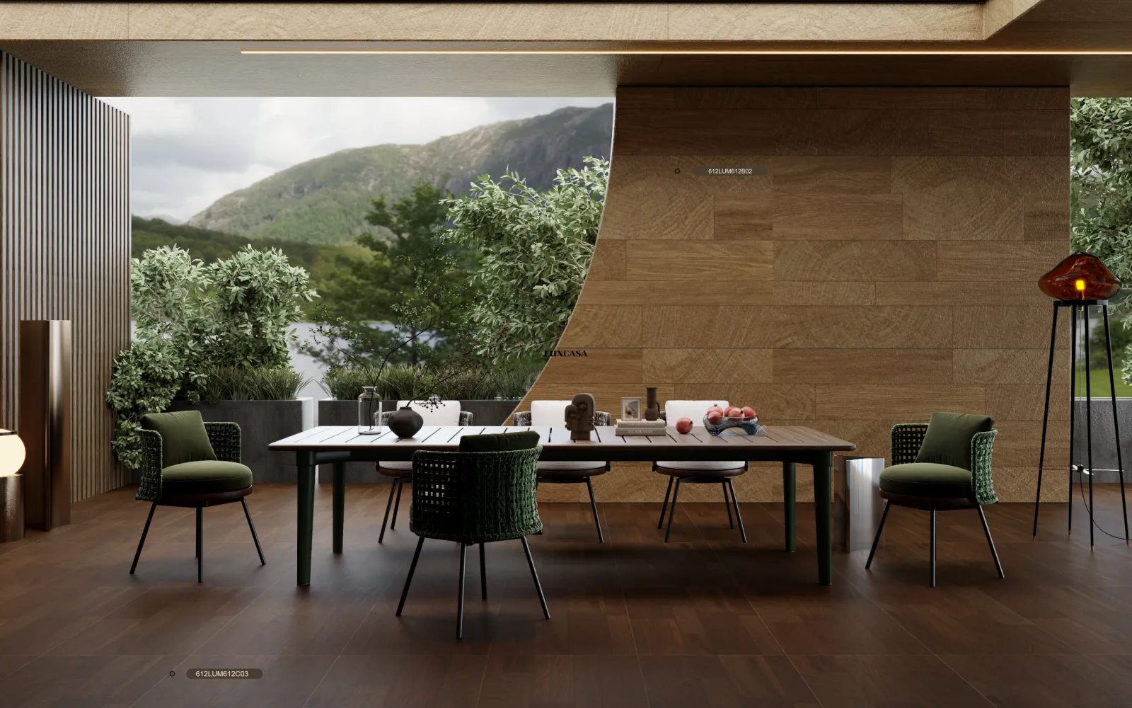 Gạch giả gỗ 60x120 612LU612C03 với 612LU612B02 (3)