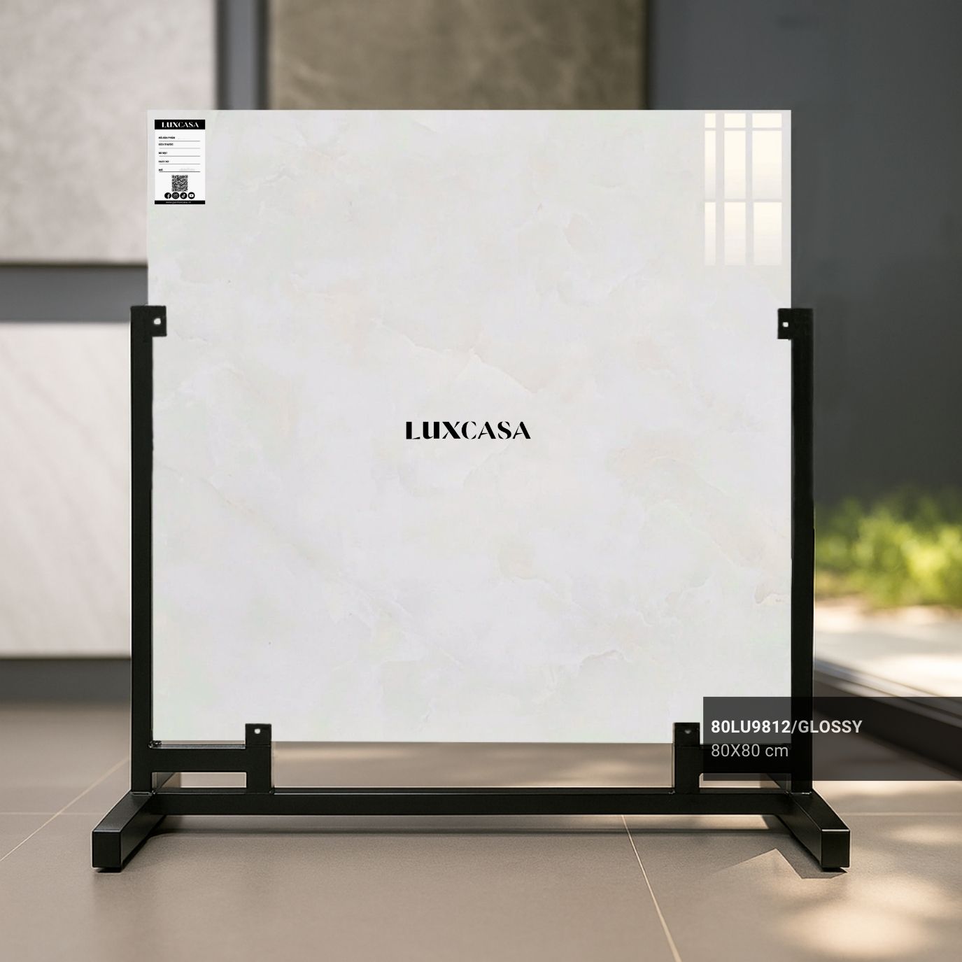 Hình thực tế gạch lát nền 80×80 80LU9812