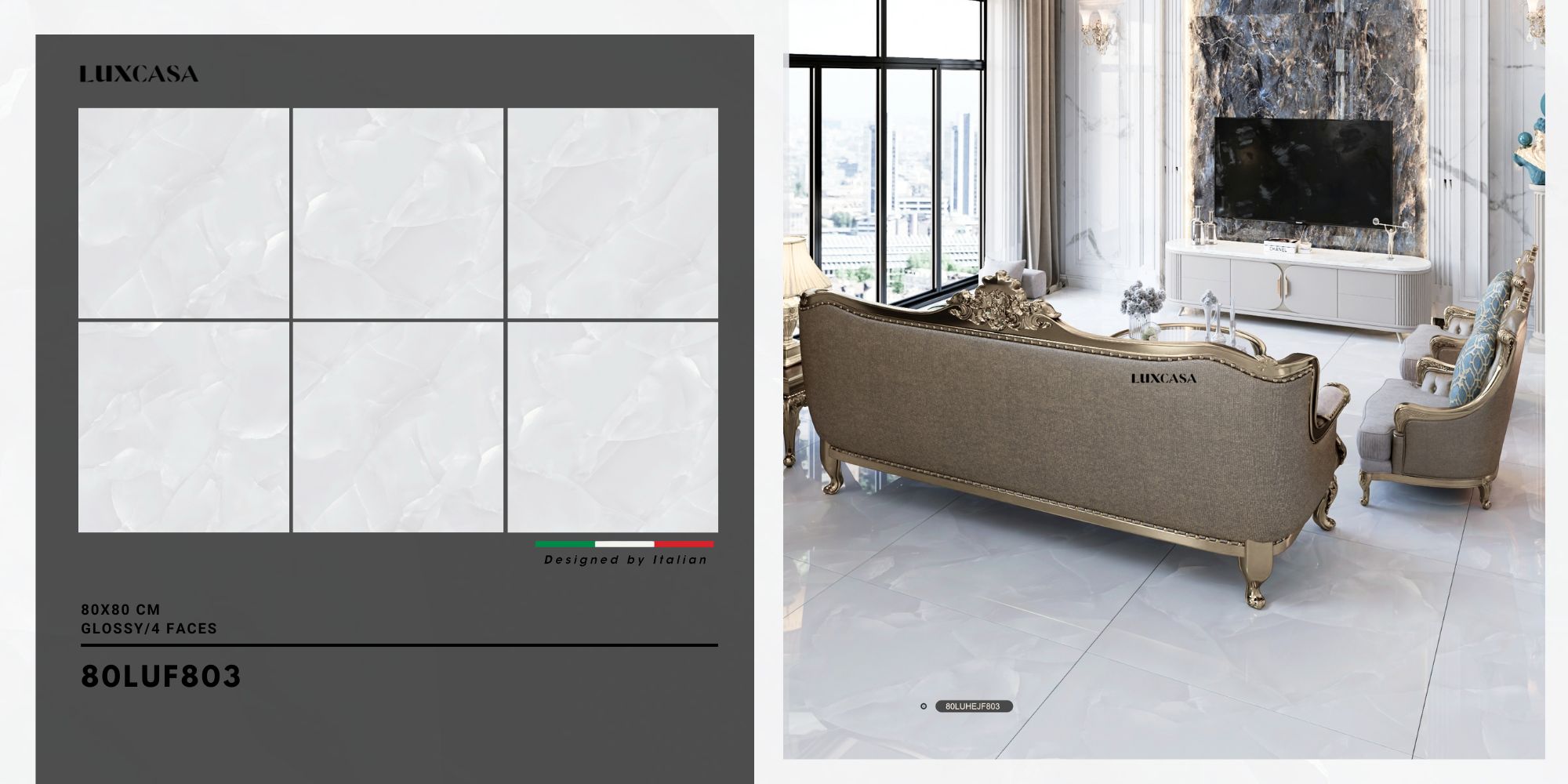 Gạch lát nền 80×80 80LUF803
