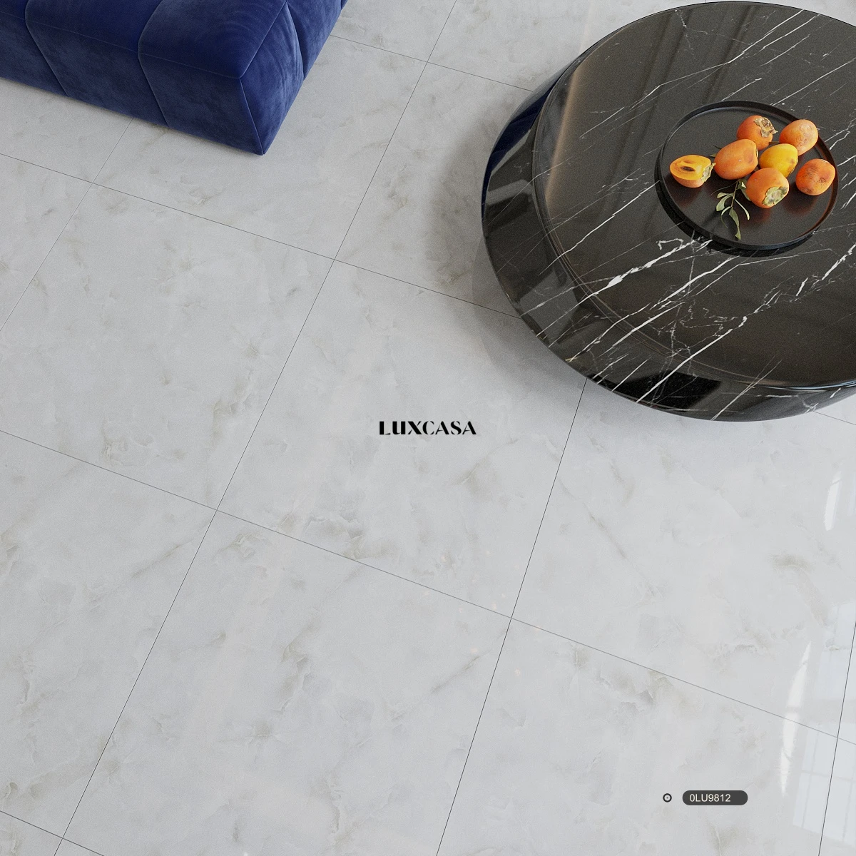 Gạch lát nền phòng khách 80LU9812 vân đá