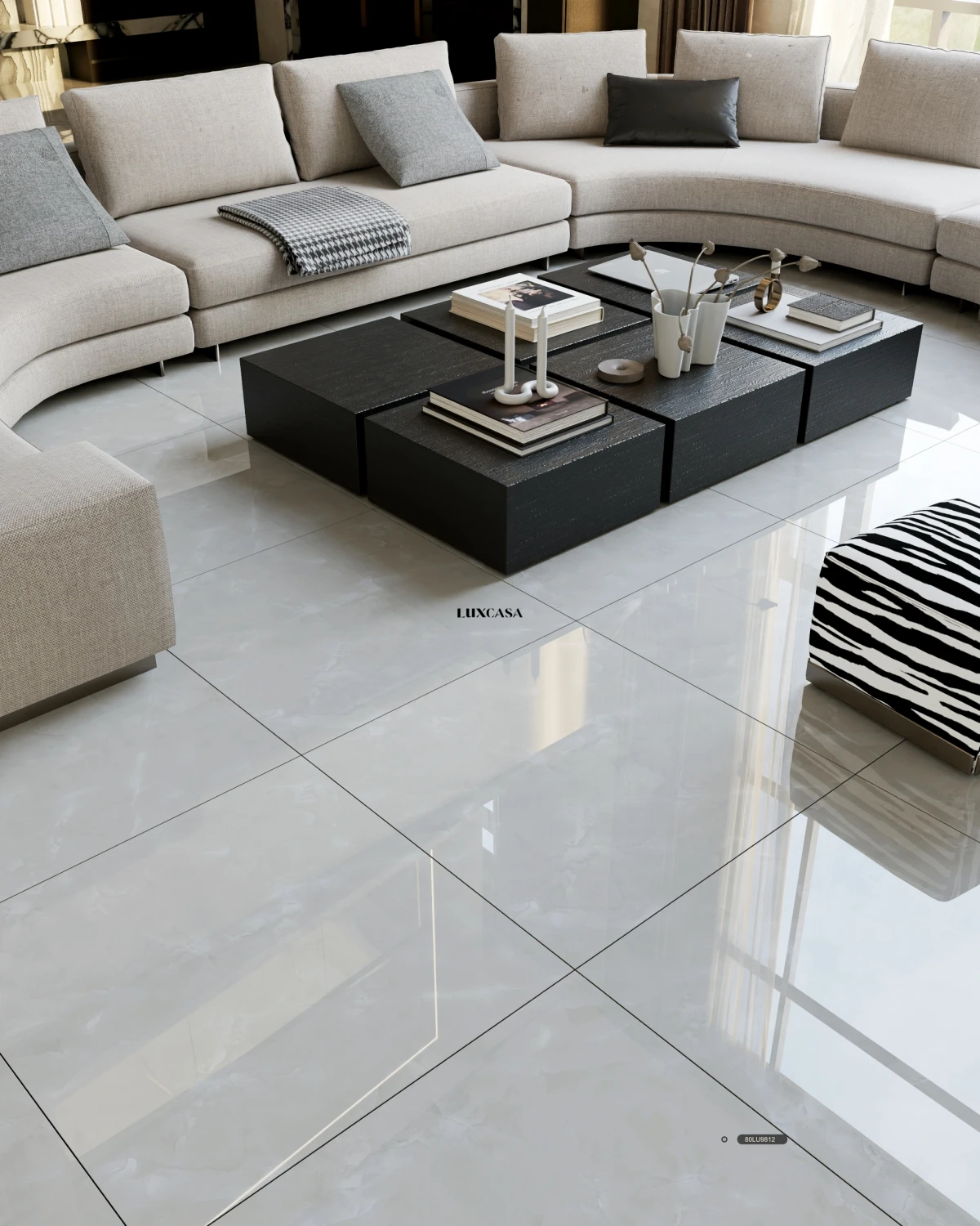 Gạch lát nền phòng khách 80LU9812 vân đá (2)