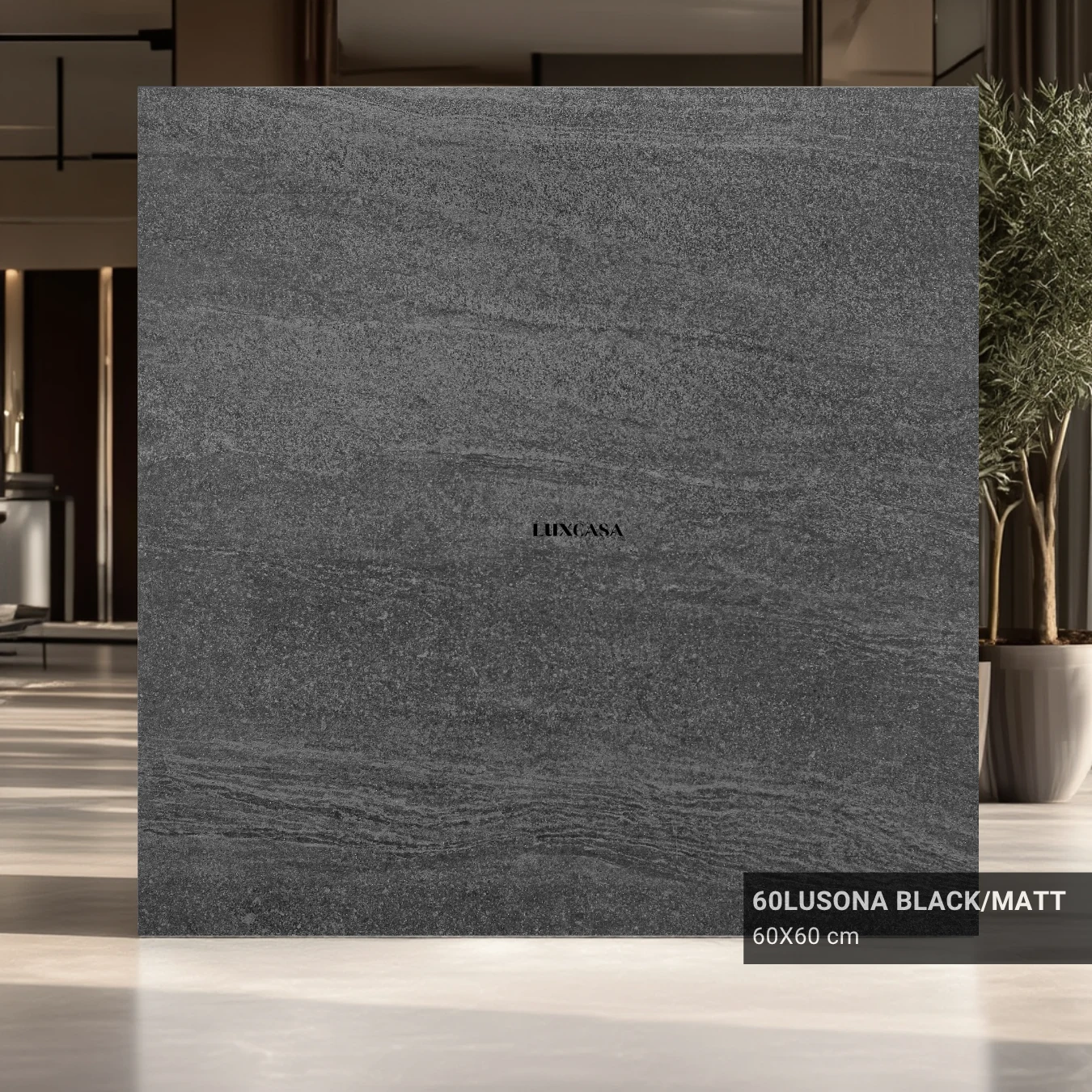 Gạch mờ 60×60 60LUSONA BLACK