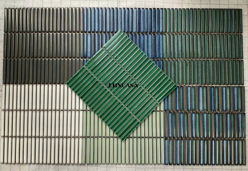 Bộ sưu tập gạch mosaic thẻ que 285X295mm